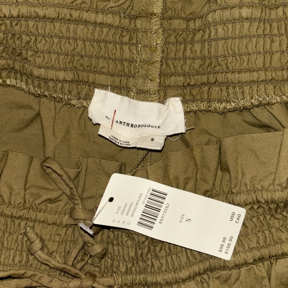 NWT By Anthropologie Scallop-Hem Shorts - Picture 8 of 9